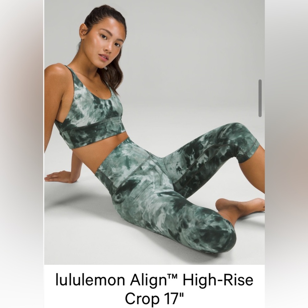 Ω LULULEMON Ω 
 tie die high rise Align